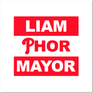 Liam Phor Mayor Posters and Art